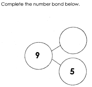 number bond primary question